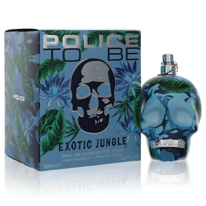 Police To Be Exotic Jungle Eau De Toilette Spray By Police Colognes for Men 4.2 oz