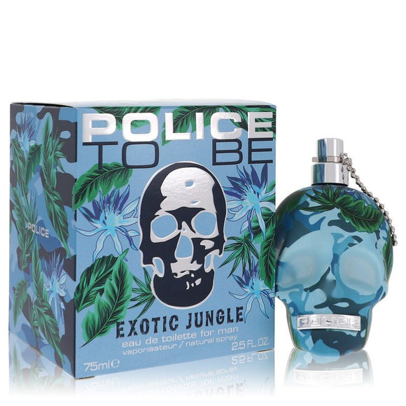 Police To Be Exotic Jungle Eau De Toilette Spray By Police Colognes for Men 2.5 oz