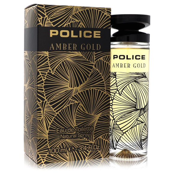 Police Amber Gold Perfume By Police Colognes Eau De Toilette Spray for Women 3.4 oz