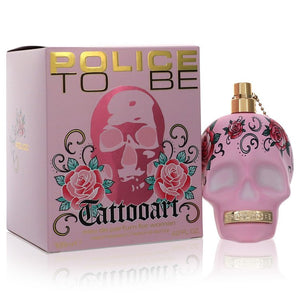 Police To Be Tattoo Art Eau De Parfum Spray By Police Colognes for Women 4.2 oz