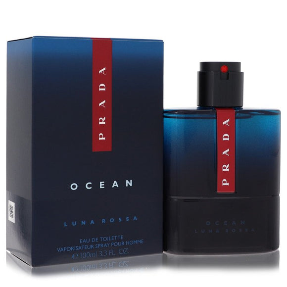 Prada Luna Rossa Ocean Eau De Toilette Spray By Prada for Men 3.4 oz