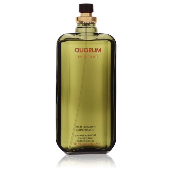 Quorum Eau De Toilette Spray (Tester) By Antonio Puig for Men 3.4 oz