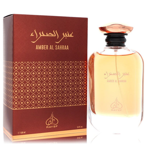 Rayef Amber Al Sahraa Cologne By Rayef Eau De Parfum Spray (Unisex) for Men 3.4 oz