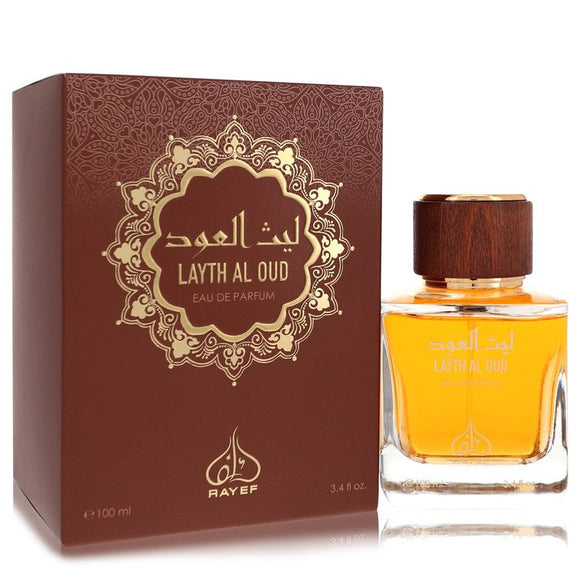 Rayef Layth Al Oud Cologne By Rayef Eau De Parfum Spray for Men 3.4 oz