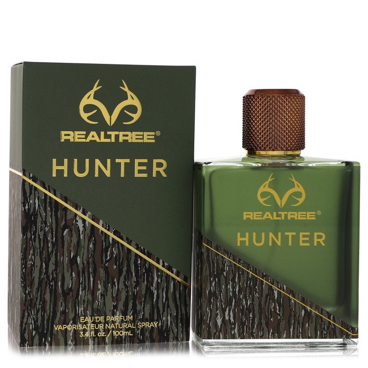 Realtree Hunter Cologne By Jordan Outdoor Eau De Parfum Spray for Men 3.4 oz