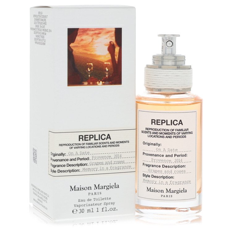 Replica On A Date Eau De Toilette Spray (Unisex) By Maison Margiela for Men 1 oz