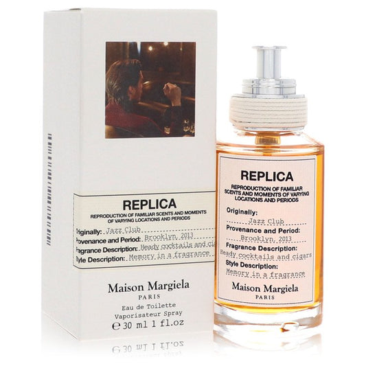 Replica Jazz Club Cologne By Maison Margiela Eau De Toilette Spray for Men 1 oz