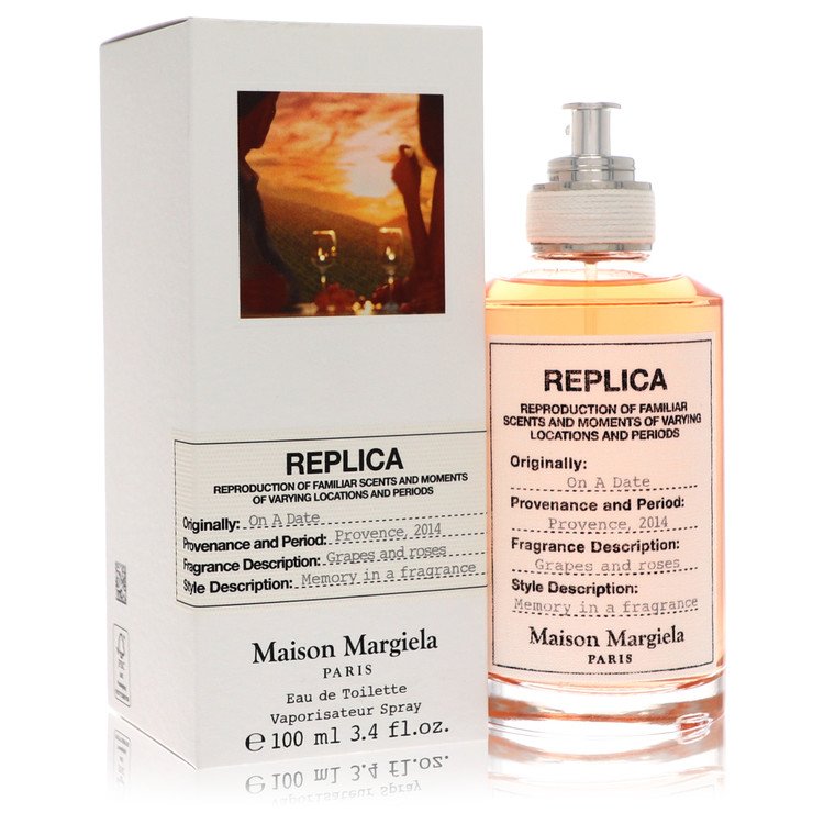 Replica On A Date Cologne Eau De Toilette Spray (Unisex) By Maison Margiela for Men 3.4 oz