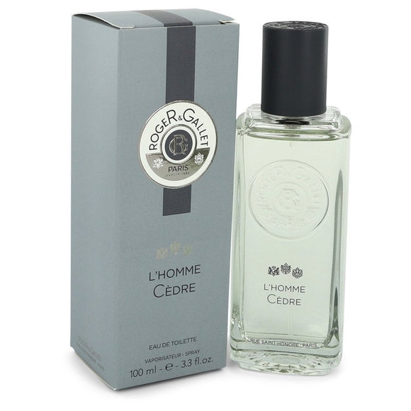 Roger & Gallet L'homme Cedre Eau De Toilette Spray By Roger & Gallet for Men 3.3 oz