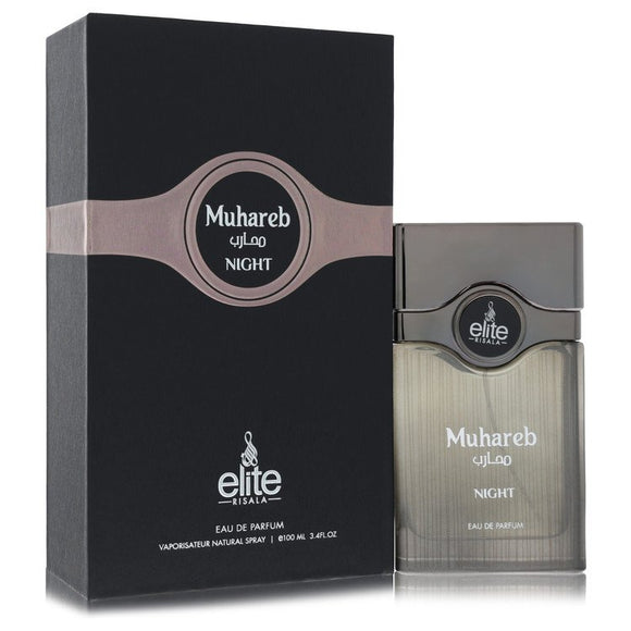 Risala Elite Muhareb Night Eau De Parfum Spray By Risala for Men 3.4 oz