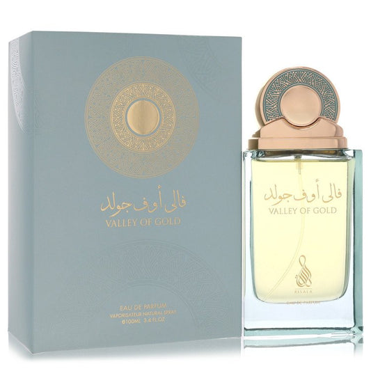 Risala Valley Of Gold Eau De Parfum Spray By Risala for Men 3.4 oz