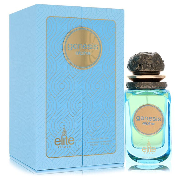 Risala Elite Genesis Alpha Eau De Parfum Spray By Risala for Men 3.4 oz
