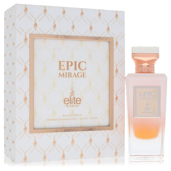 Risala Elite Epic Mirage Eau De Parfum Spray By Risala for Men 3.4 oz