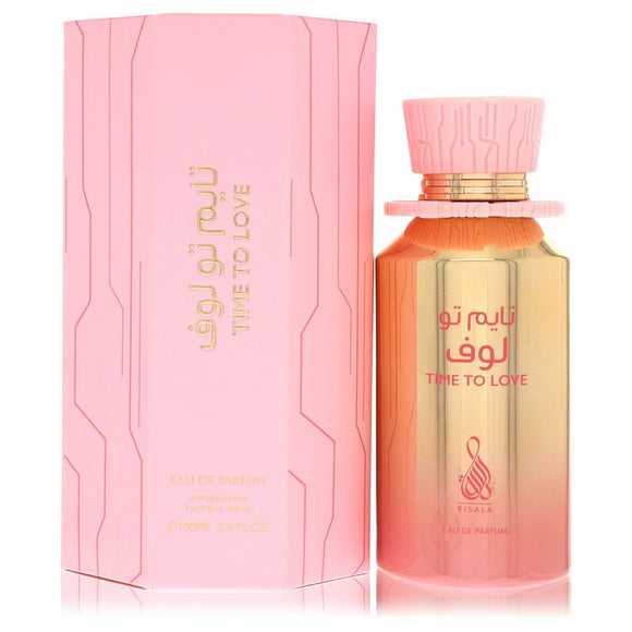 Risala Time To Love Eau De Parfum Spray By Risala for Women 3.4 oz