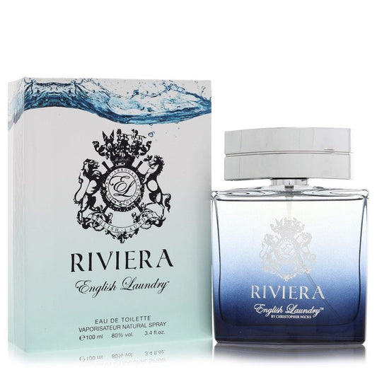 Riviera Eau De Toilette Spray By English Laundry for Men 3.4 oz