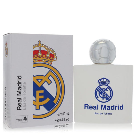 Real Madrid Eau De Toilette Spray By Air Val International for Men 3.4 oz
