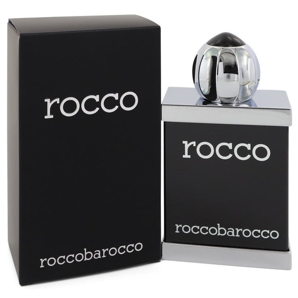 Rocco Black Cologne By Roccobarocco Eau De Toilette Spray for Men 3.4 oz