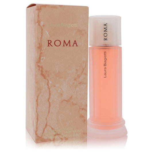 Roma Eau De Toilette Spray By Laura Biagiotti for Women 3.4 oz