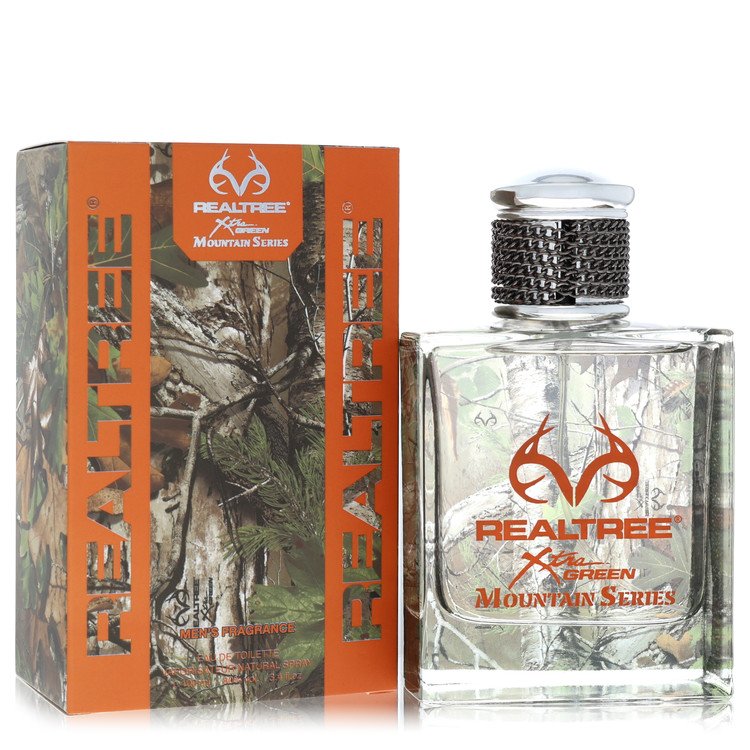 Realtree Mountain Series Eau De Toilette Spray By Jordan Outdoor for Men 3.4 oz