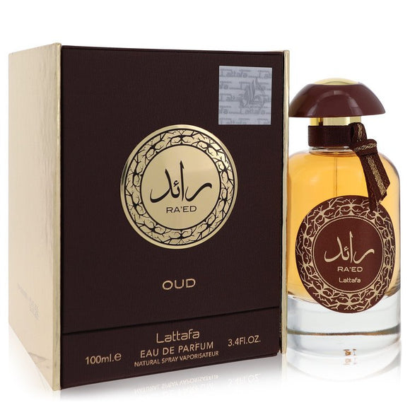 Raed Oud Eau De Parfum Spray (Unisex) By Lattafa for Women 3.4 oz
