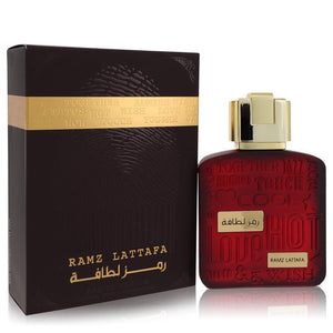 Ramz Lattafa Gold Eau De Parfum Spray (Unisex) By Lattafa for Women 3.4 oz