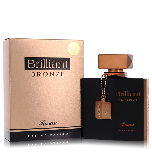 Rasasi Brillant Bronze Cologne By Rasasi Eau De Parfum Spray (Unisex) for Men 3.3 oz