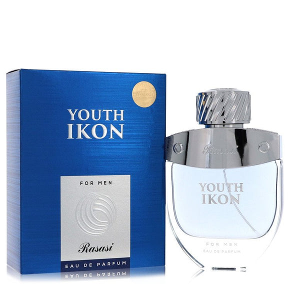 Rasasi Youth Ikon Cologne By Rasasi Eau De Parfum Spray for Men 3.3 oz