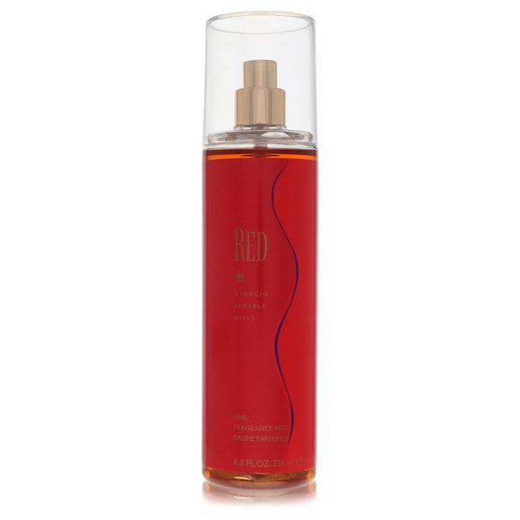 Red Fragrance Mist By Giorgio Beverly Hills for Women 8 oz