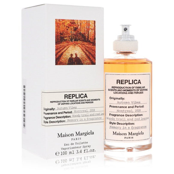 Replica Autumn Vibes Eau De Toilette Spray (Unisex) By Maison Margiela for Women 3.4 oz