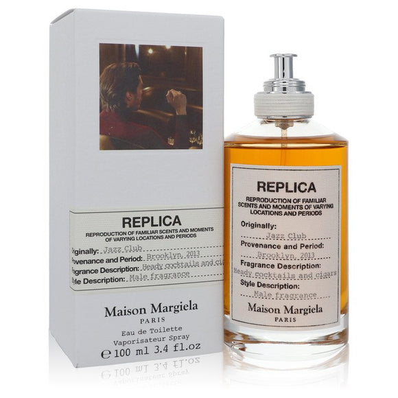 Replica Jazz Club Eau De Toilette Spray (Unisex) By Maison Margiela for Men 3.4 oz