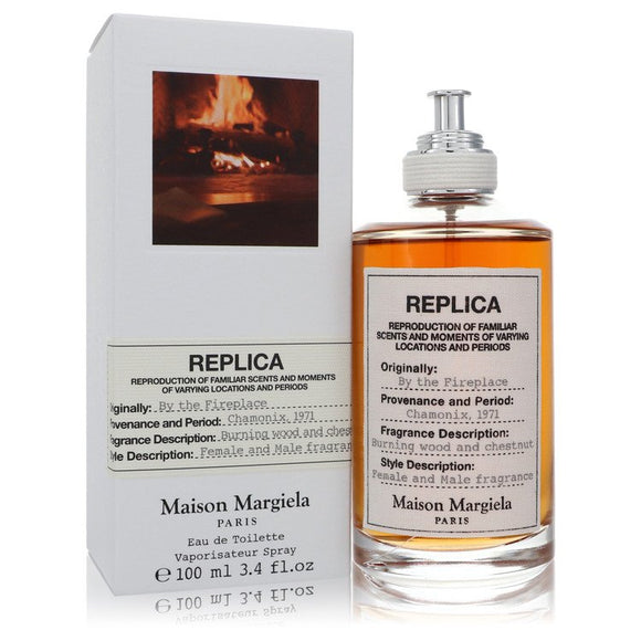 Replica By The Fireplace Eau De Toilette Spray (Unisex) By Maison Margiela for Women 3.4 oz