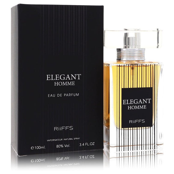 Riiffs Elegant Homme Eau De Parfum Spray By Riiffs for Men 3.4 oz