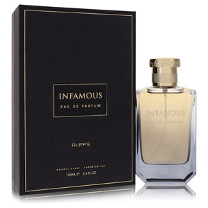 Riiffs Infamous Eau De Parfum Spray By Riiffs for Men 3.4 oz