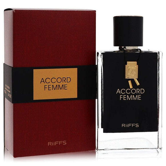 Riiffs Accord Femme Eau De Parfum Spray By Riiffs for Women 3.4 oz
