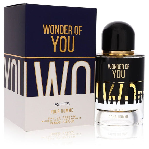 Riiffs Wonder Of You Eau De Parfum Spray By Riiffs for Men 3.4 oz