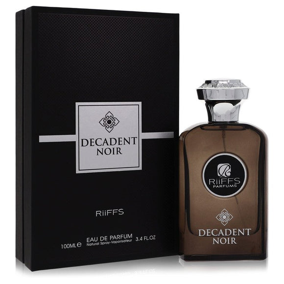 Riiffs Decadent Noir Eau De Parfum Spray By Riiffs for Men 3.4 oz