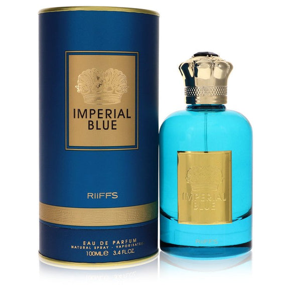 Riiffs Imperial Blue Eau De Parfum Spray By Riiffs for Men 3.4 oz