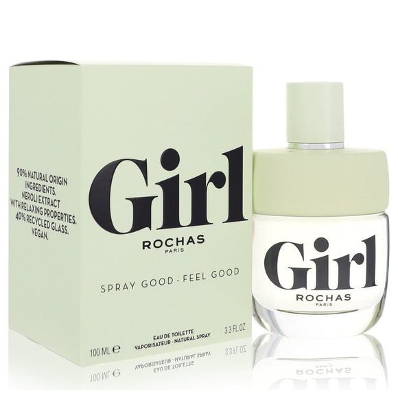 Rochas Girl Eau De Toilette Spray By Rochas for Women 3.3 oz