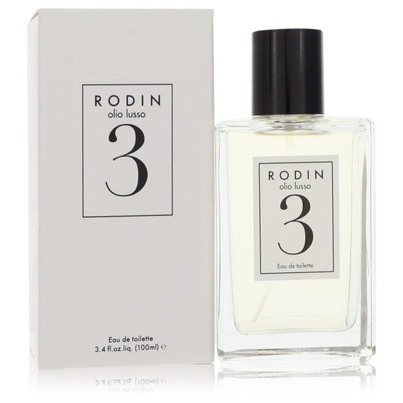 Rodin Olio Lusso 3 Eau De Toilette Spray (Unisex) By Rodin for Men 3.4 oz