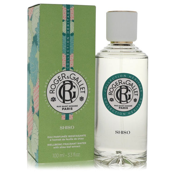 Roger & Gallet Shiso Cologne By Roger & Gallet Wellbeing Fragrance Water (Unisex) for Women 3.3 oz