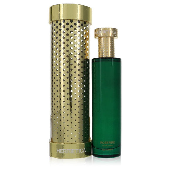 Rosefire Eau De Parfum Spray By Hermetica for Women 3.3 oz
