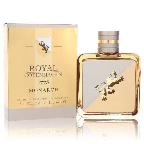 Royal Copenhagen 1775 Monarch Eau De Toilette Spray By Royal Copenhagen for Men 3.4 oz