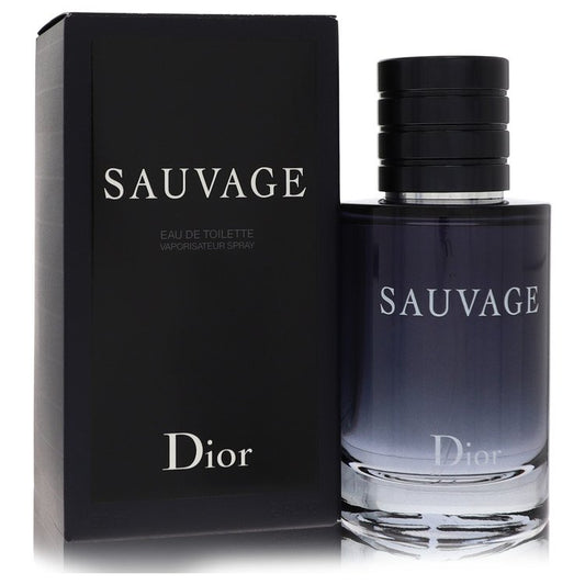 Sauvage Eau De Toilette Spray By Christian Dior for Men 2 oz