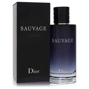 Sauvage Eau De Toilette Spray By Christian Dior for Men 6.8 oz