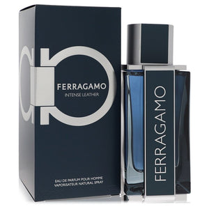 Salvatore Ferragamo Intense Leather Cologne By Salvatore Ferragamo Eau De Parfum Spray for Men 3.4 oz