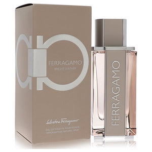 Salvatore Ferragamo Bright Leather Cologne By Salvatore Ferragamo Eau De Toilette Spray for Men 3.4 oz