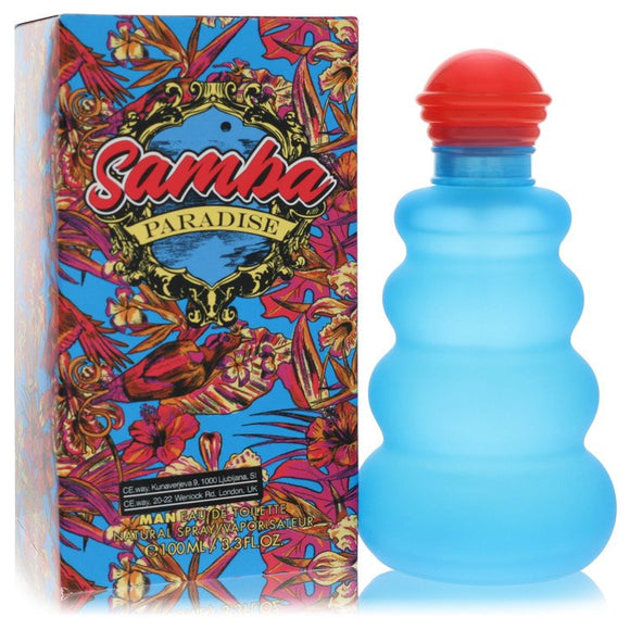 Samba Paradise Eau De Toilette Spray By Samba for Men 3.3 oz