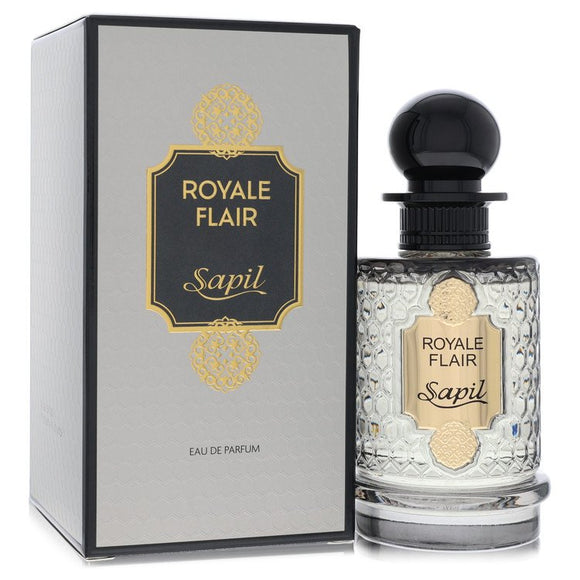 Sapil Royale Flair Eau De Parfum Spray (Unisex) By Sapil for Men 3.4 oz