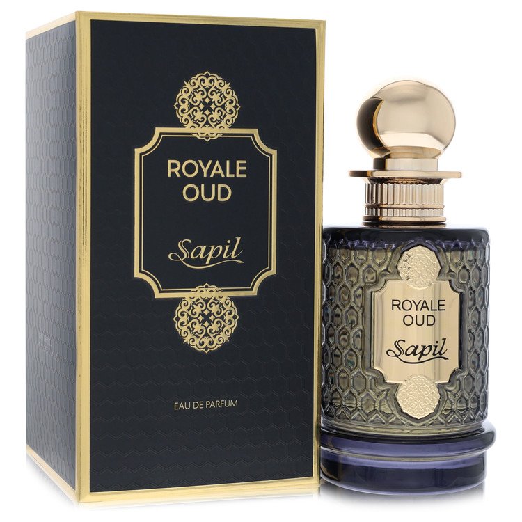 Sapil Royale Oud Eau De Parfum Spray (Unisex) By Sapil for Men 3.4 oz