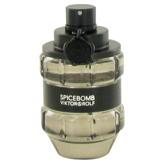 Spicebomb Eau De Toilette Spray (Tester) By Viktor & Rolf 3 oz for Men